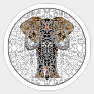 My Elephant (Lace Backdrop) Sticker